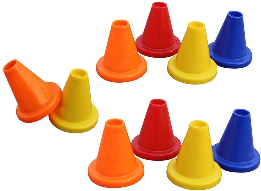 MRT SPORTS Cone Pack of 10(Multicolor)