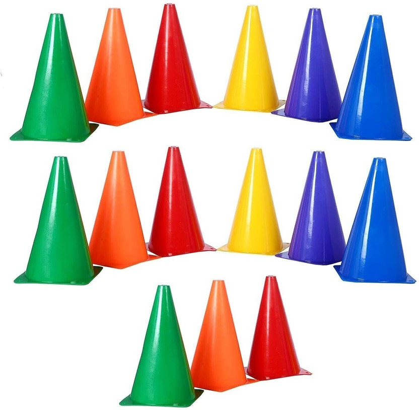 MRT SPORTS Cone Pack of 15(Multicolor)