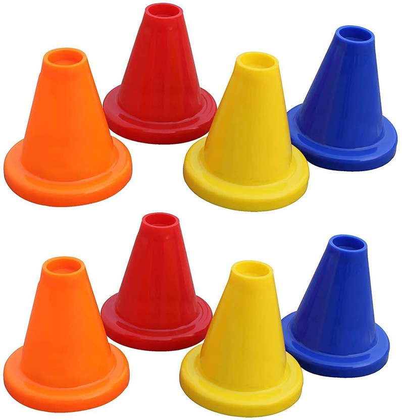 MRT SPORTS Cone Pack of 8(Multicolor)