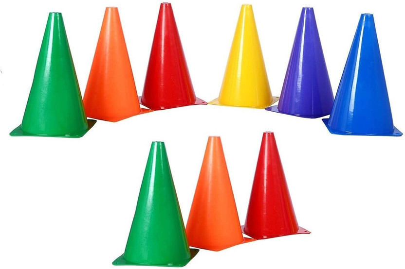 MRT SPORTS Cone Pack of 9(Multicolor)