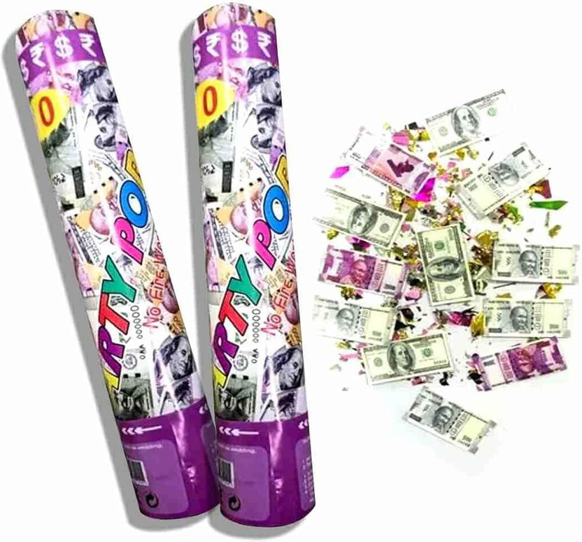 KAVYA DECORATION HUB Confetti(Multicolor, Pack of 2)
