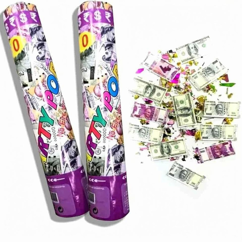 KAVYA DECORATION HUB Confetti(Multicolor, Pack of 2)