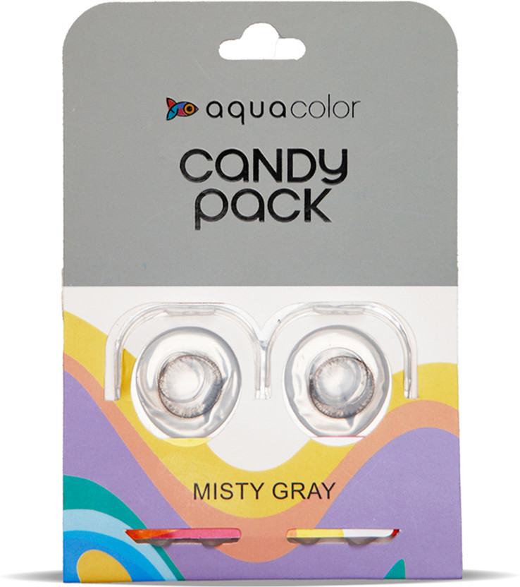 aquacolor Daily Disposable(0, Colored Contact Lenses, Pack of 2)