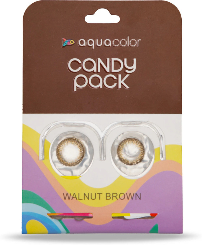 aquacolor Daily Disposable(0, Colored Contact Lenses, Pack of 2)