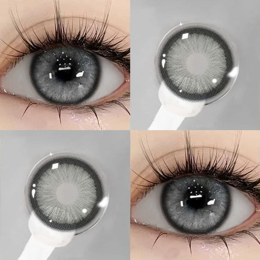 Color Style Weekly Disposable(0.00 grey, Colored Contact Lenses, Pack of 1)