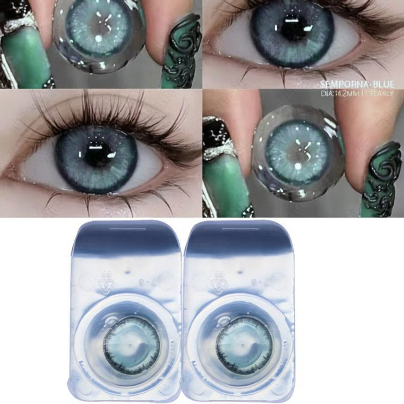 soft eye Monthly Disposable(0, Colored Contact Lenses, Pack of 1)
