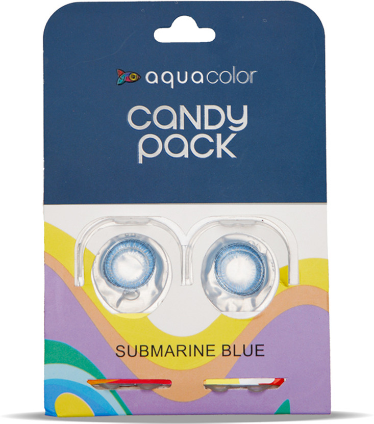 aquacolor Daily Disposable(0, Colored Contact Lenses, Pack of 2)