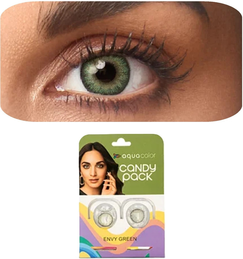 Aqualens Daily Disposable(0, Colored Contact Lenses, Pack of 2)
