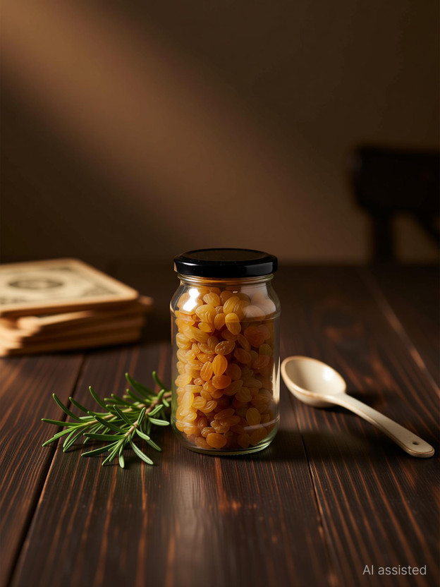 Shreeji krupa Glass Pickle Jar  - 400 ml(Pack of 12, White)