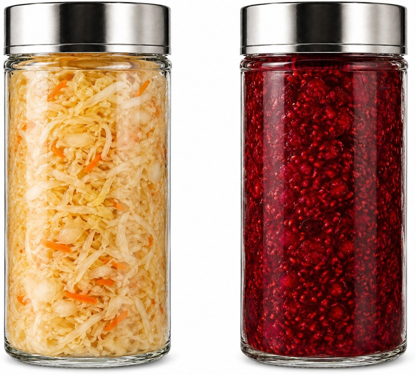 d global Glass Grocery Container  - 400 ml(Pack of 2, Clear)
