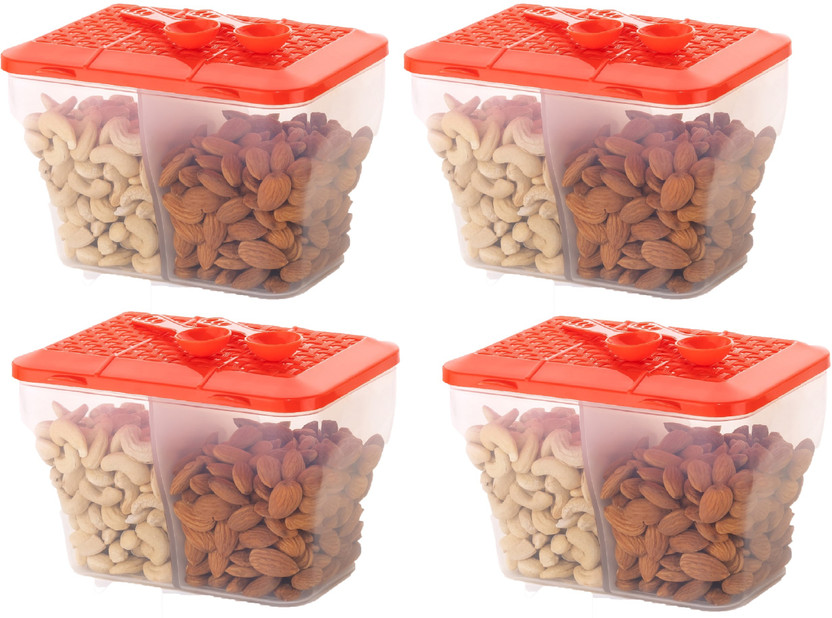 Somnath India Spice Set Plastic(4 Piece)