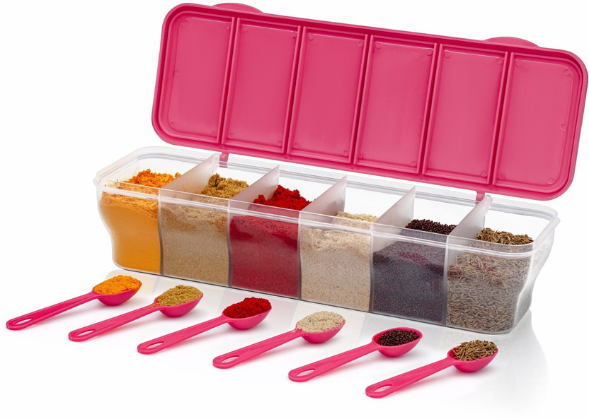 Metrolife Plastic Grocery Container  - 1500 ml(Pink)
