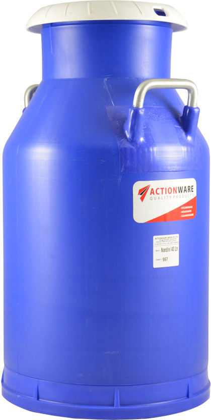 ACTIONWARE Plastic Milk Container  - 30 L(Blue)
