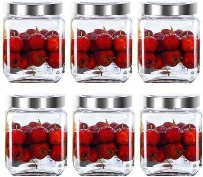 Antique Buyer Polypropylene Bread Container  - 500 ml(Pack of 6, Clear)