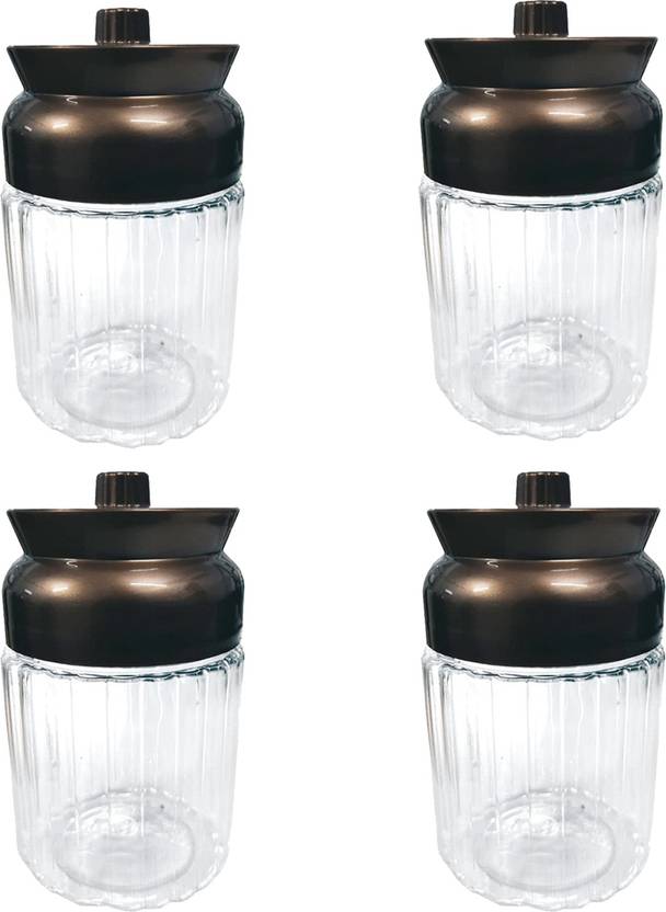 TruVeli Plastic Transparent Yummy Ait Tight Food Storage Pickle Jar for