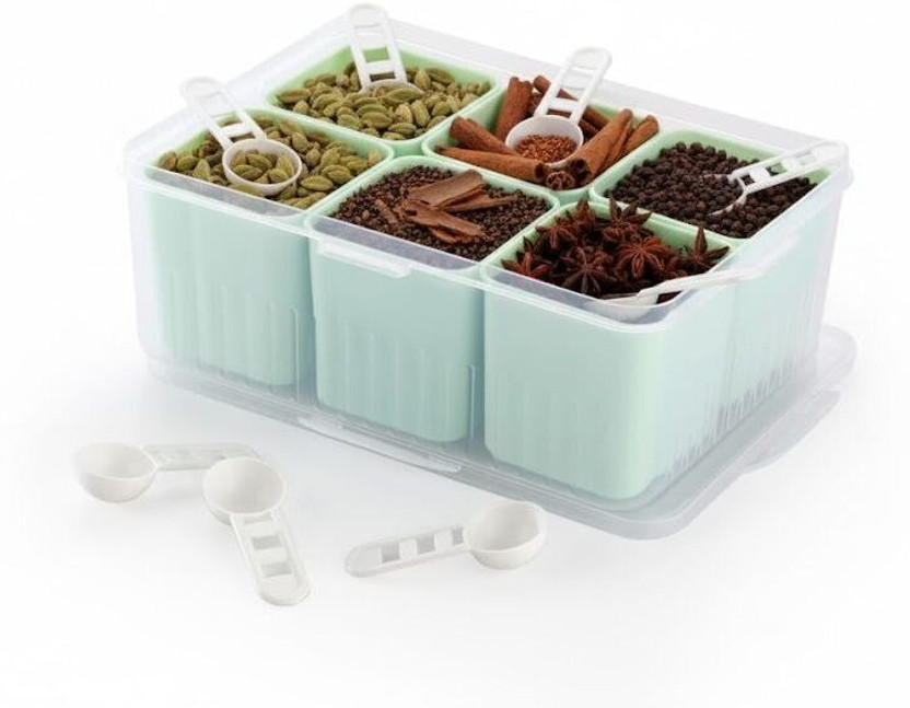 Nestivo Plastic Utility Container  - 1100 ml(Green)