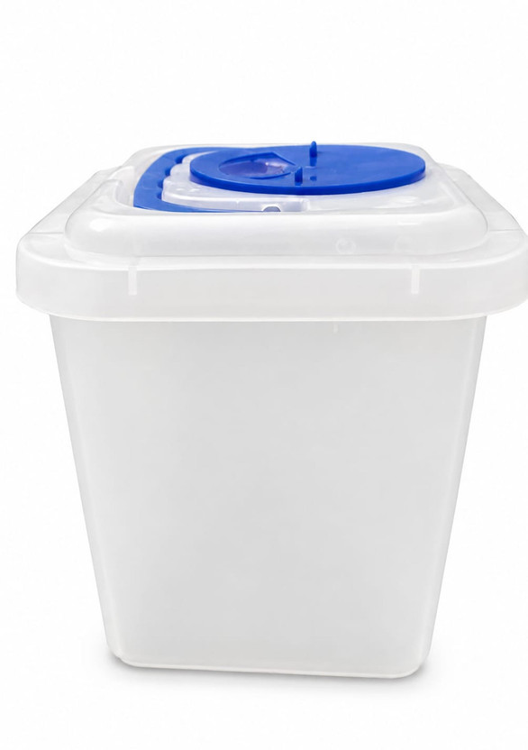 Devgar Devgar Biomedical Waste Bin White Plastic Dustbin(White) - Flipkart Deal