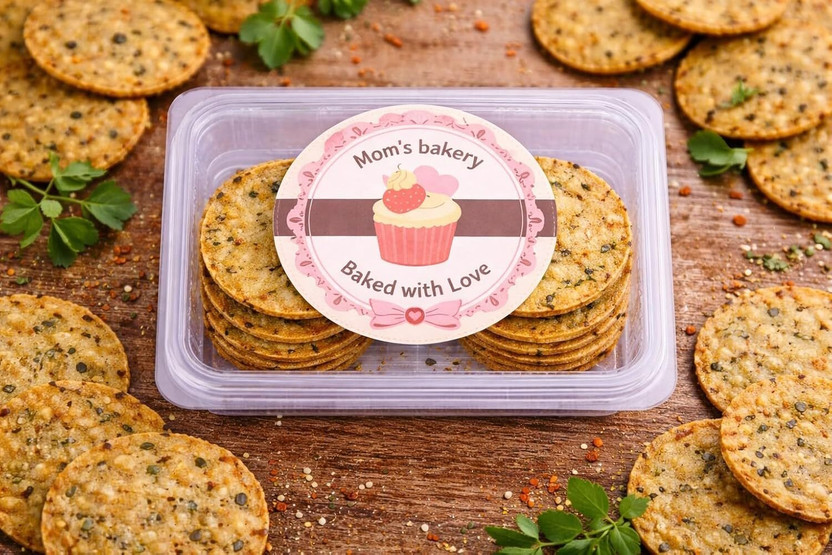 MOM'S BAKERY Methipuri Crunchy, Healthy & Flavourful Crackers | Perfect for Tea Time & Party Cracker(200 g)