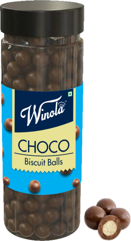 Winola Chocolate Balls - Choco Balls, Ideal for Cake Decoration & Snacking Crackles(150 g)