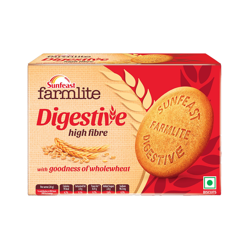 Sunfeast Sunfeast Digestive High Fibre Digestive Biscuit(250 g) - Flipkart Deal
