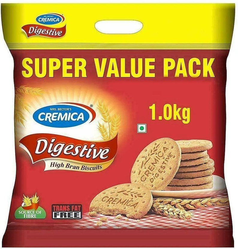 CREMICA High Bran Digestive Biscuit(999.96 g)