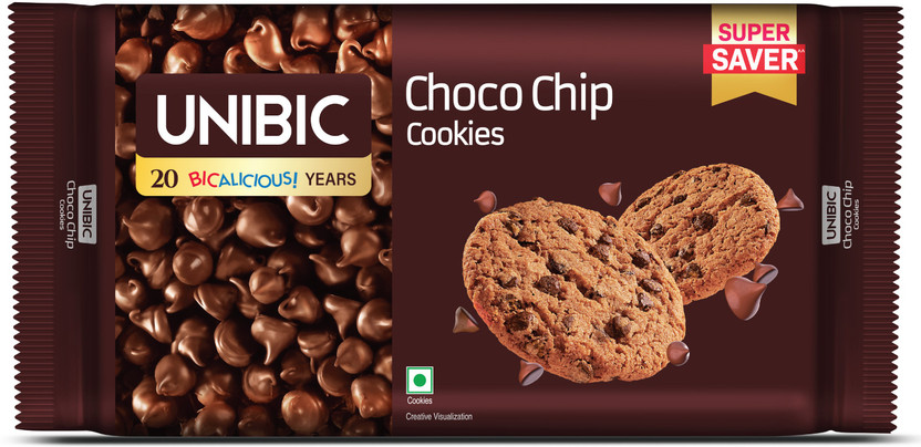 UNIBIC Choco Chip Chocolate Cookies Biscuit(450 g)