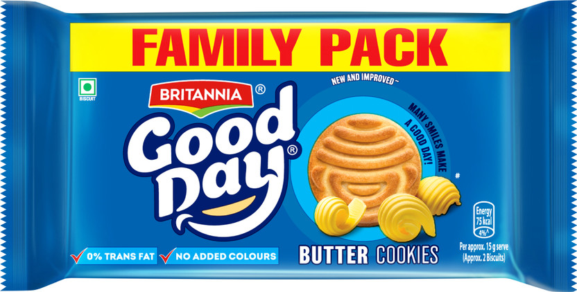 BRITANNIA Good Day Butter Cookies Biscuit(526 g)