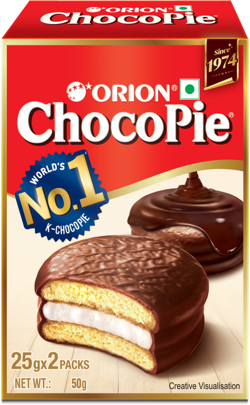 ORION Choco Pie Cream Filled Biscuit(50 g)
