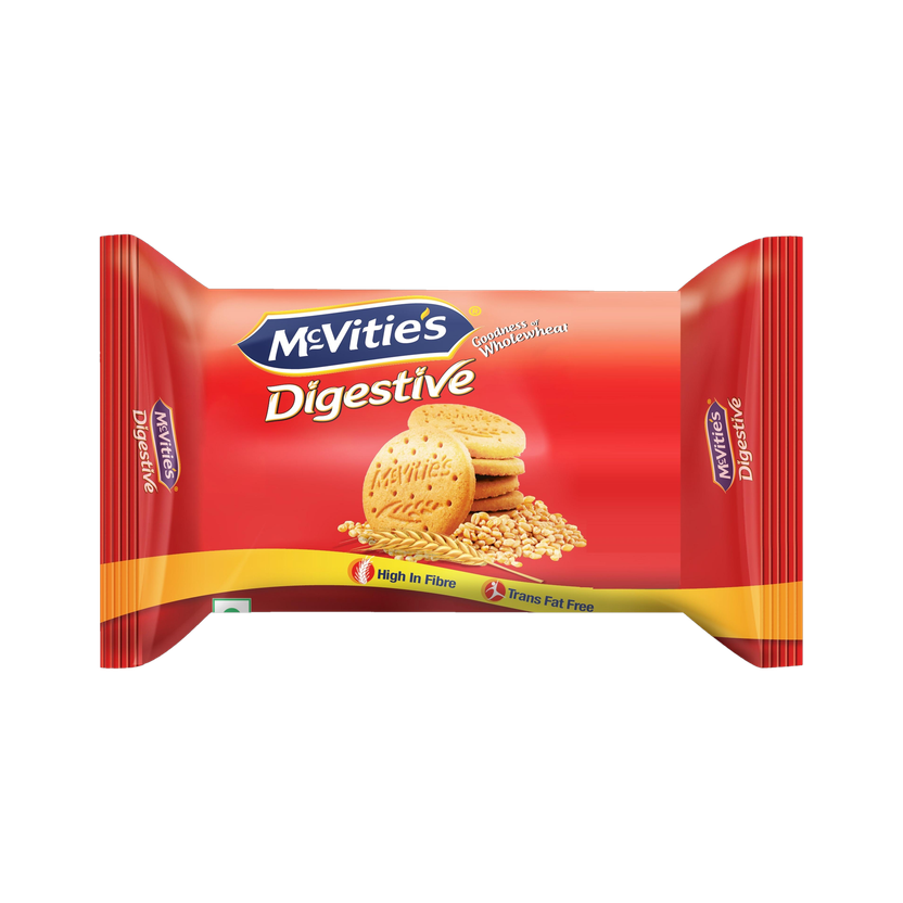 McVitie's High Fibre Biscuits, Trans Fat Free Digestive Biscuit(108 g)