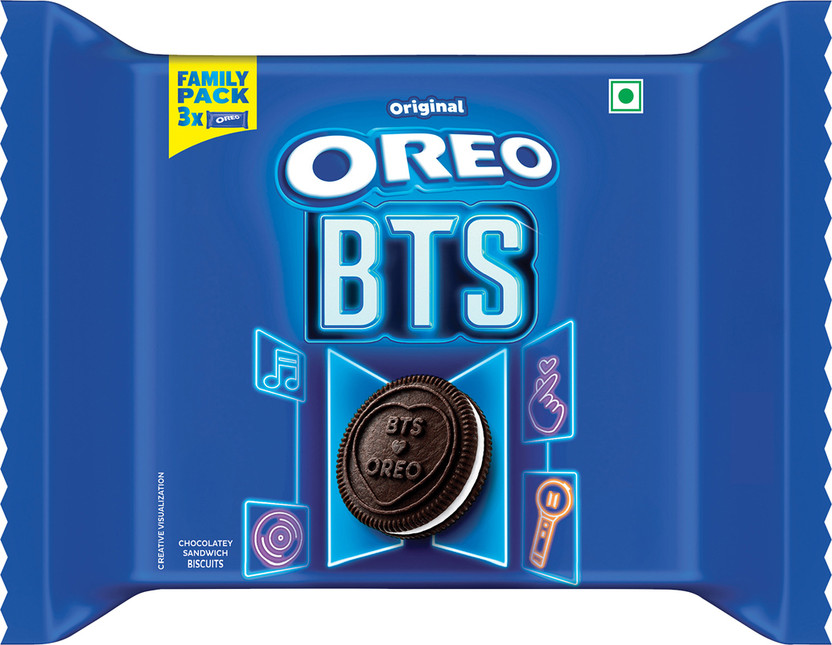 Cadbury Oreo Vanilla Flavour Cream Sandwich Biscuit(275.55 g)