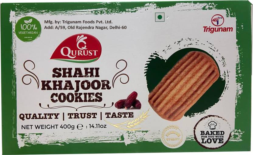 Trigunam Shahi Khajoor Cookies Price in India Buy Trigunam Shahi Khajoor Cookies online at