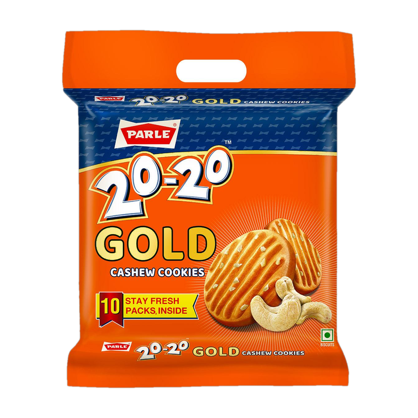 PARLE 20-20 Gold Cashew Cookies(936 g)