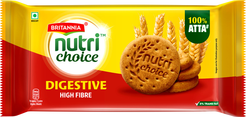 BRITANNIA NutriChoice Digestive Biscuit High Fiber Biscuit(1.15 kg)