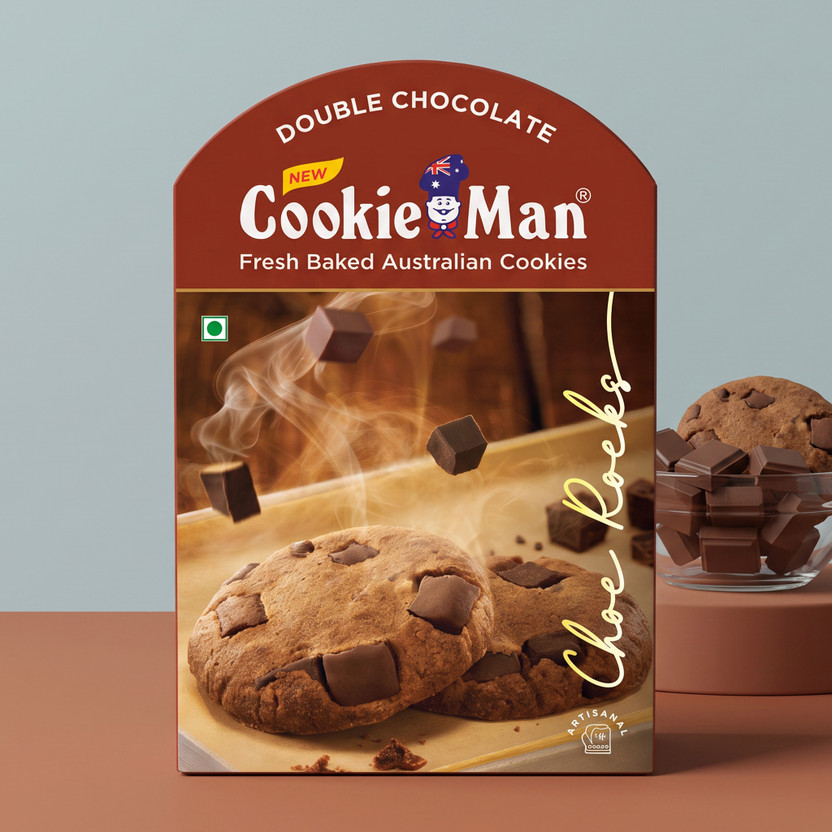 Cookieman Cookieman Double Chocholate Fresh Baked Australian Cookies Cookies(100 g) - Flipkart Deal