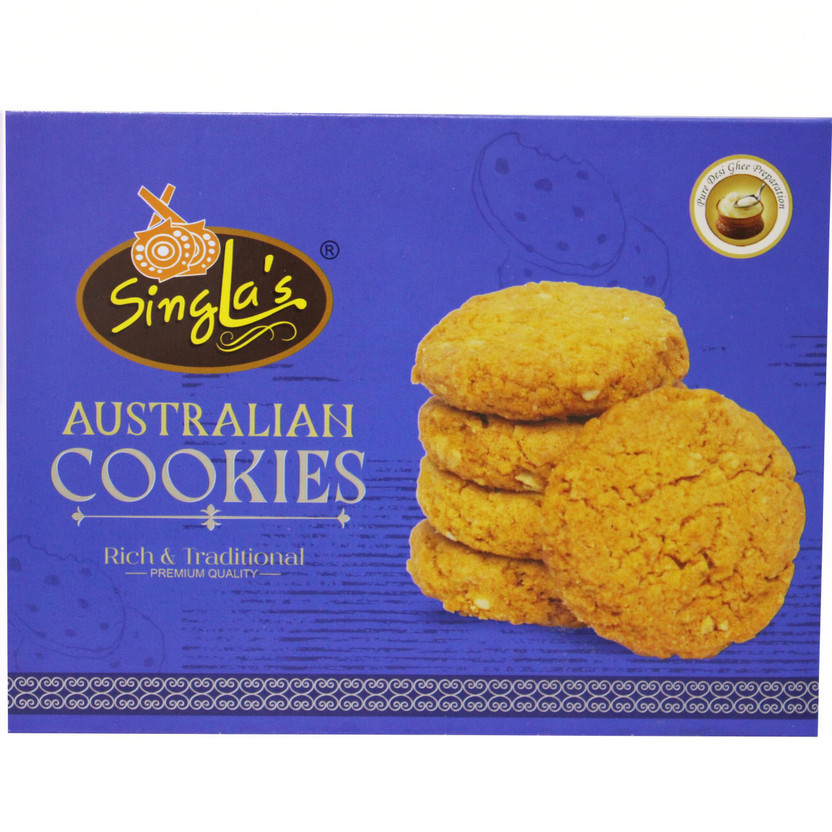 singla's Australian Cookies 350gm, Premium Quality Cookies(350 g)