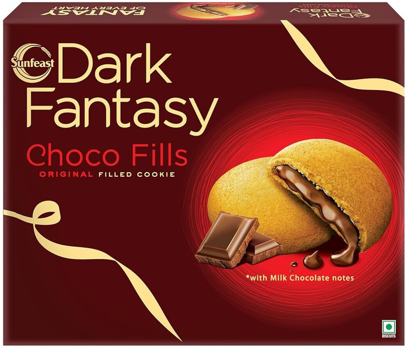 Sunfeast Sunfeast Dark Fantasy Choco Fills, 460g Cookies(460 g) - Flipkart Deal