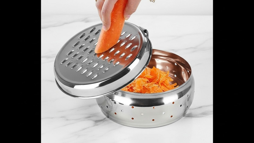 DEVENDRA DEVENDRA ONLINE GRATER DABBA Non-Stick Coated Cookware Set(Stainless Steel, 1 - Piece) - Flipkart Deal