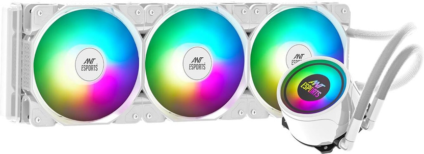 Ant Esports ICE-360 ARGB White Liquid Cooling Cabinet Cooler(White)
