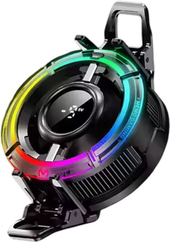 Cubonic X CX15 Icestorm Advanced Cooling Gadget for Pro Gamers | Plug & Play with RGB AI Fan with Radiator Cabinet Cooler(Black)