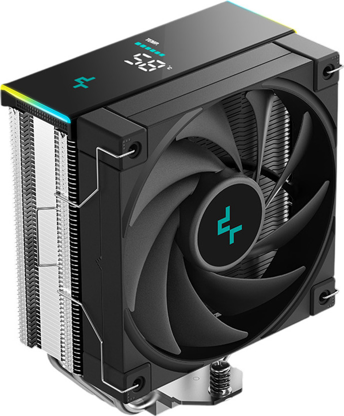 Deepcool AK400 Digital SE - Digital Display CPU Fan with Heat Sinks & Pipes Processor Cooler(Black)