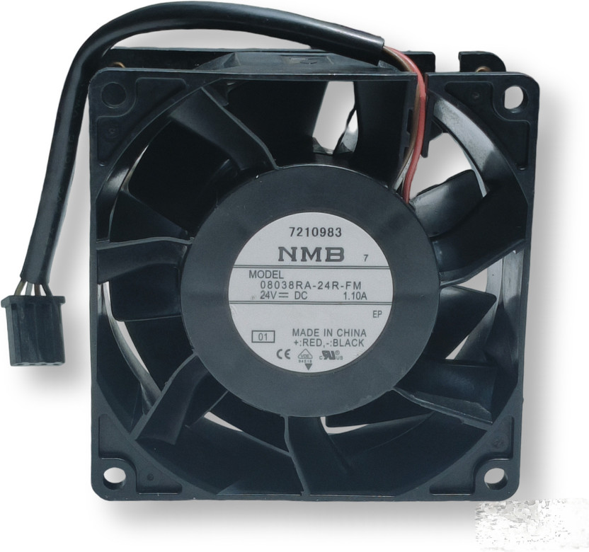 ADA2Z MODEL-08038RS 24V Fan size 80X80X38mm 1.10A INVERTER COOLING UPS SYSTEMS Cooling Fan All in one Cooler(Black)