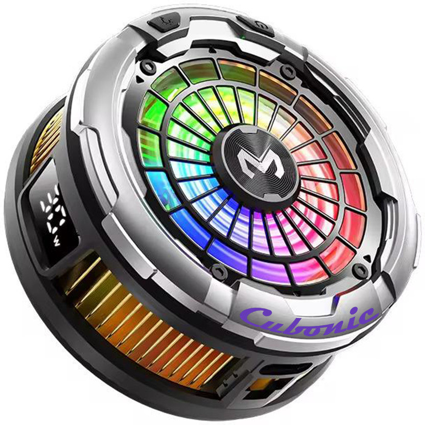 Cubonic Cubonic CX26 Ragnex 30W Mobile Gaming|Quick Clean AI mode 100 Level Speed| RGB Cooling Fan All in one Cooler(Black) - Flipkart Deal