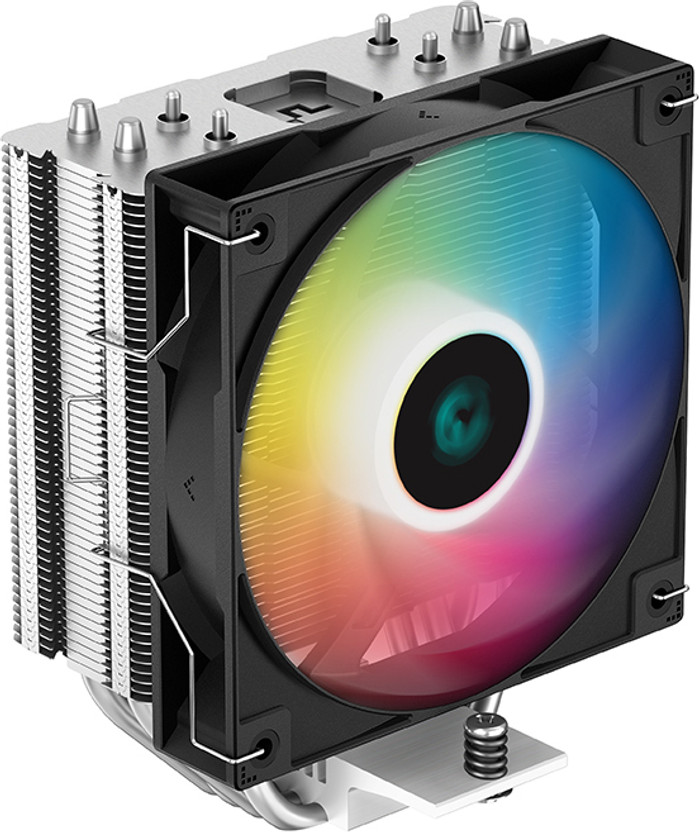 Deepcool Gammaxx AG400 ARGB 120mm CPU Air Cooler Fan with Heat Sinks Processor Cooler(Black)