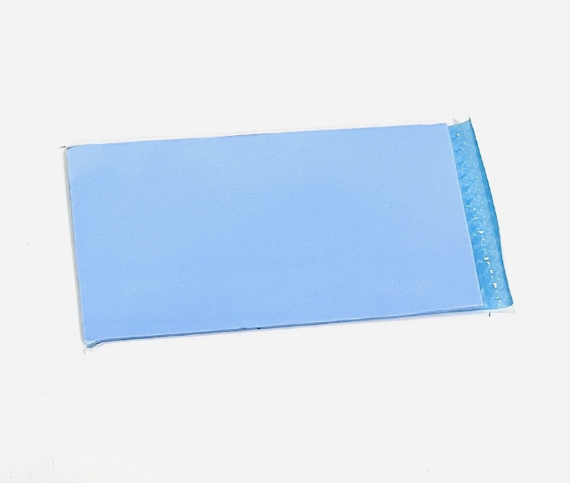 AR Tapes & Plastics 6w/mk Thermal conductive silicon Thermal Pad (size- 80*80*0.5mm) Ergonomic Cooling Pad(Blue)