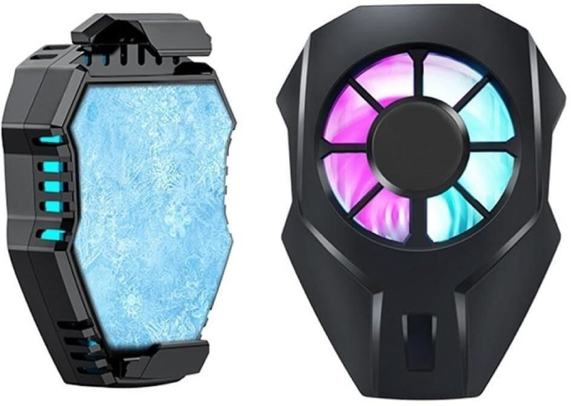 FAVSTORE L01 Gear Shift Mobile Radiator Cooling 1 Fan Cooling Pad Gaming Accessory Kit 1 Fan Ergonomic Cooling Pad(Black)