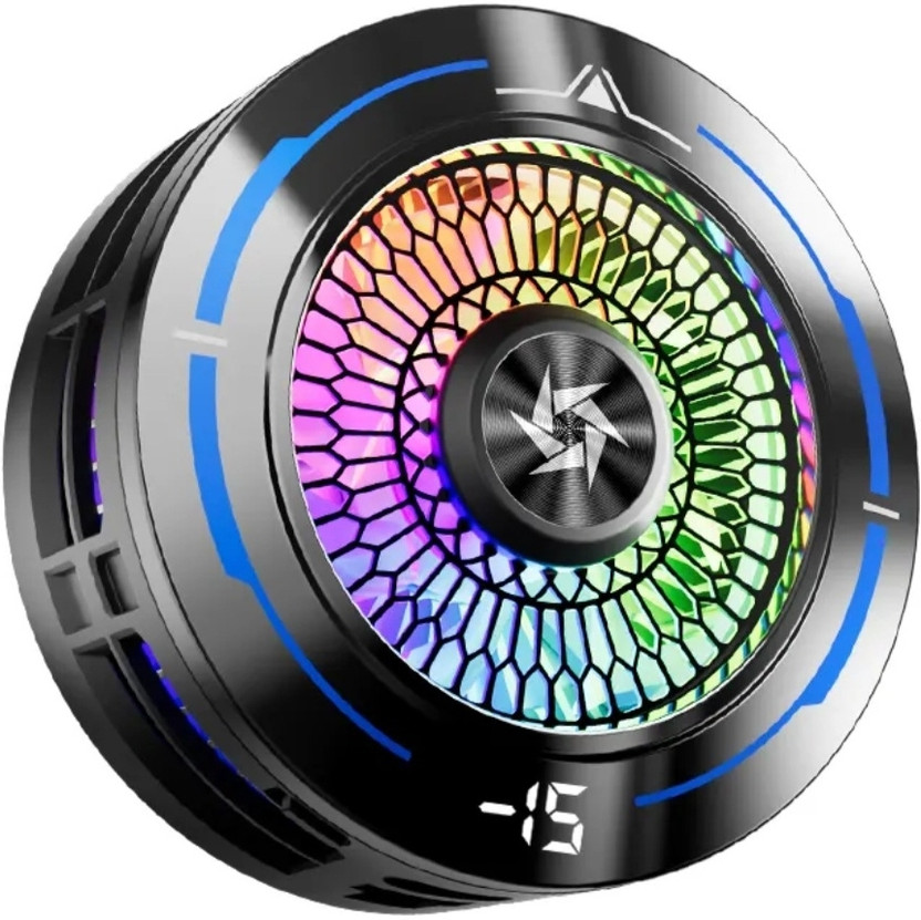 Alkine Alkine SL-91 Magnetic Semiconductor Mobile Cooling Fan 1 Fan Cooling Pad with Adjustable Height(Black) - Flipkart Deal