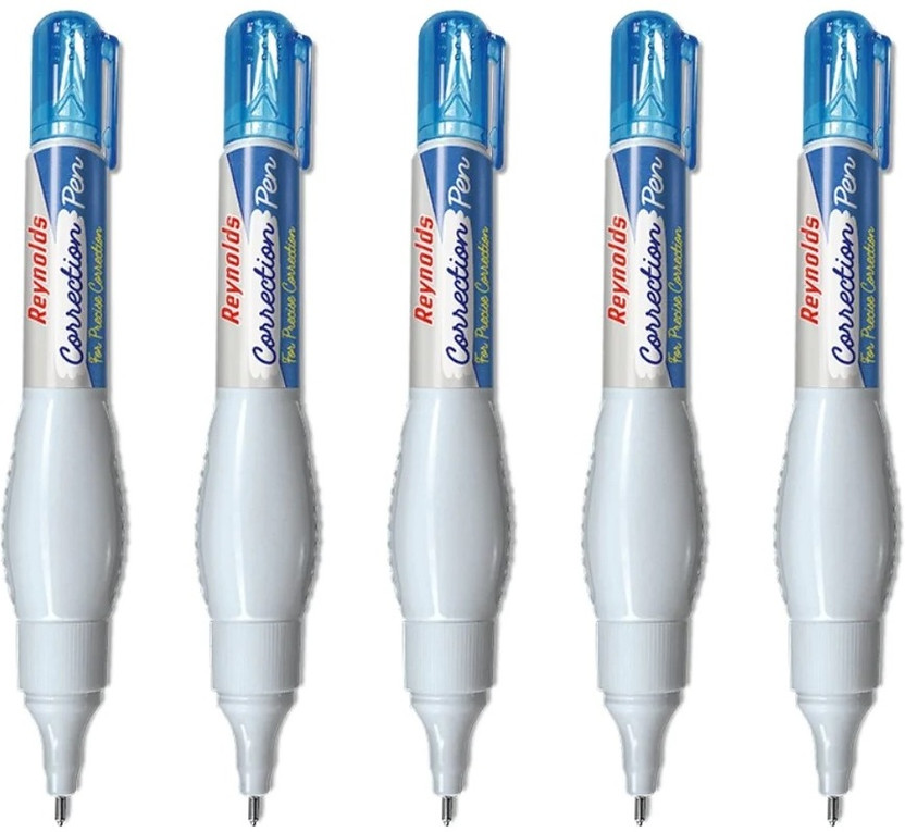 Reynolds Correction Pen 7 ml 2 mm .(Set of 5, White)