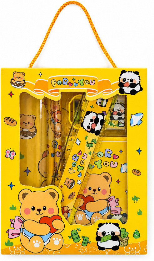 sanbhav sanbhav N/A) 0 ml 0 mm t | School Gift | Study Kit | Kids Gift Pack | Art & Craft Stationery(Set of 1, Yellow) - Flipkart Deal