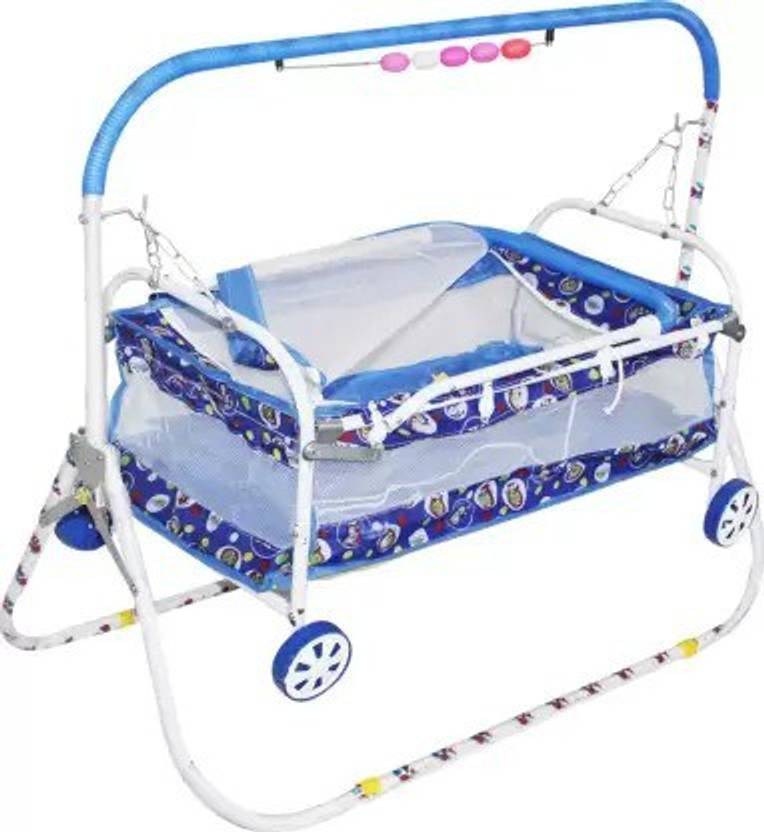 LUCKJIT New Born Baby Cradle, Baby Swing, Baby jhula, Baby palna