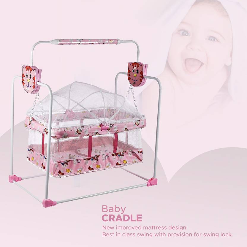 NHR Cozy New Born Baby Cradle, Baby Swing, Baby jhula, Baby palna
